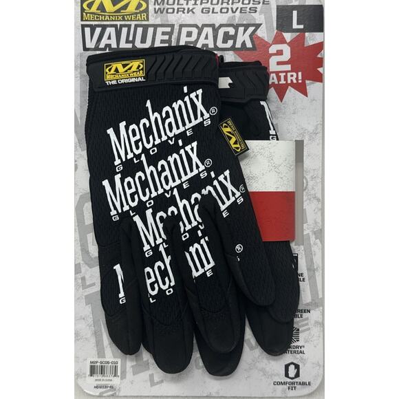 Mechanix Wear, 2 Pk - Multi-Purpose Work Glove | Touchscreen - L - Picture 2 of 3